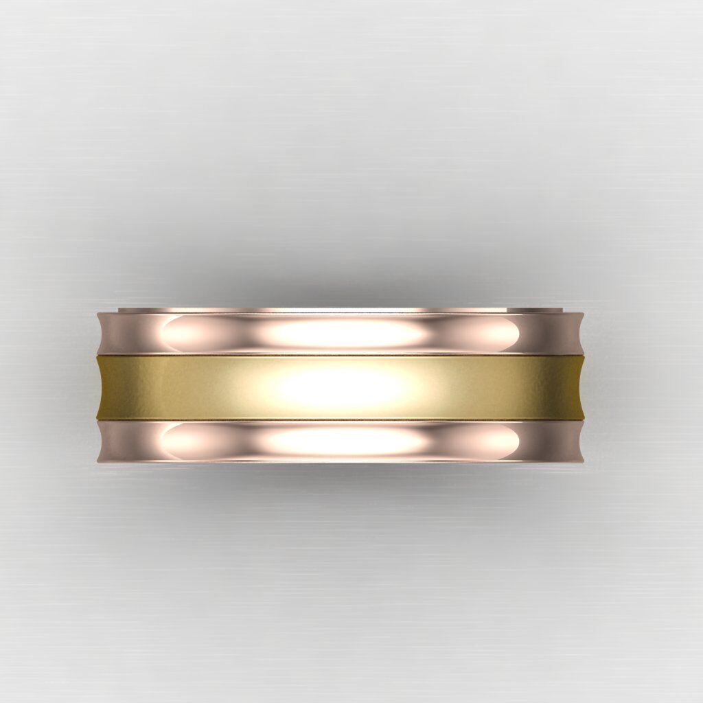 Man Ring New Design 2MR072 3D model_6