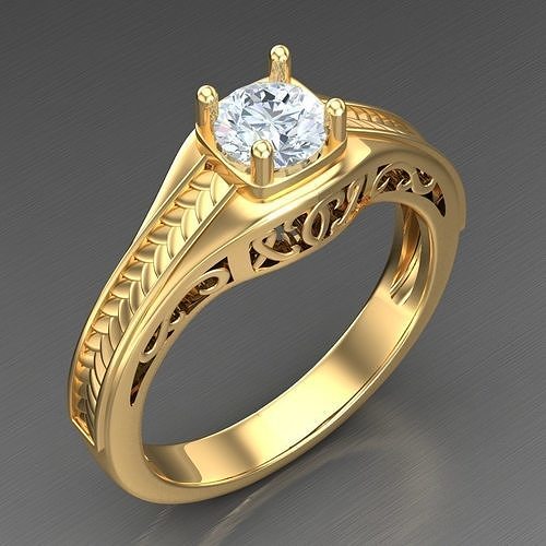 Man Ring New Design 2MR065 3D model