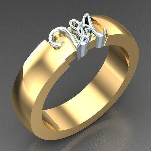 Man Ring New Design 2MR064 3D model