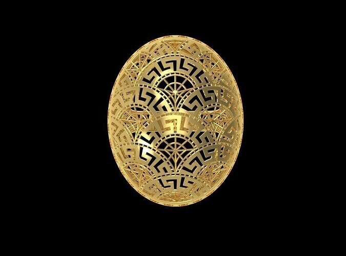 Fusion Gold Rings RABB10 3D print model