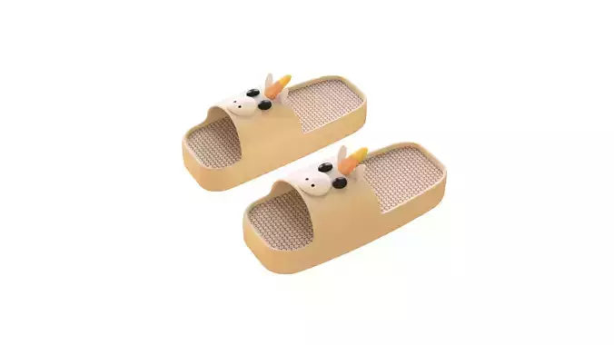 Unicorn Shape Slippers