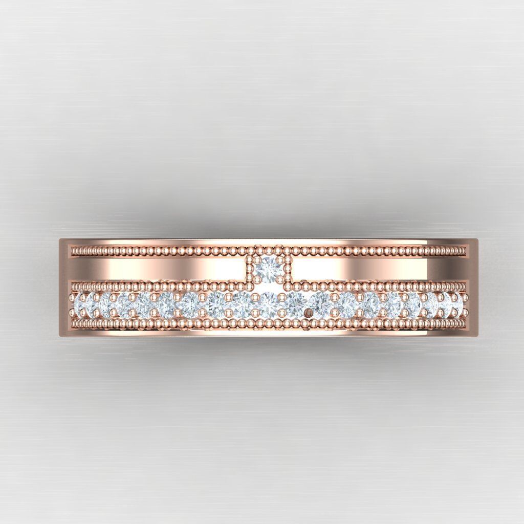 Man Ring New Design 2MR060 3D model_8