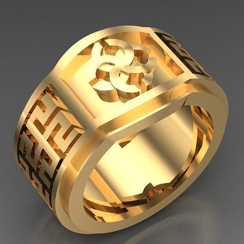 Man Ring New Design 2MR059 3D model