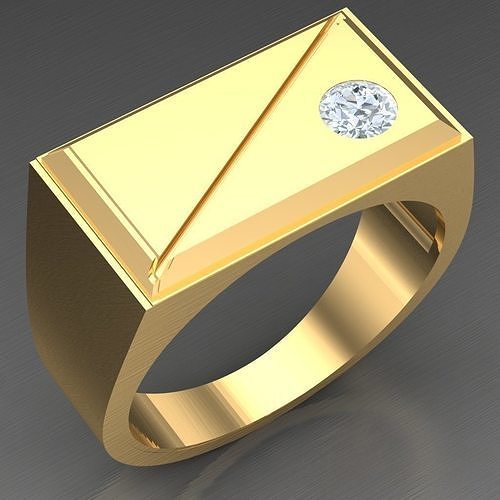Man Ring New Design 2MR058 3D model