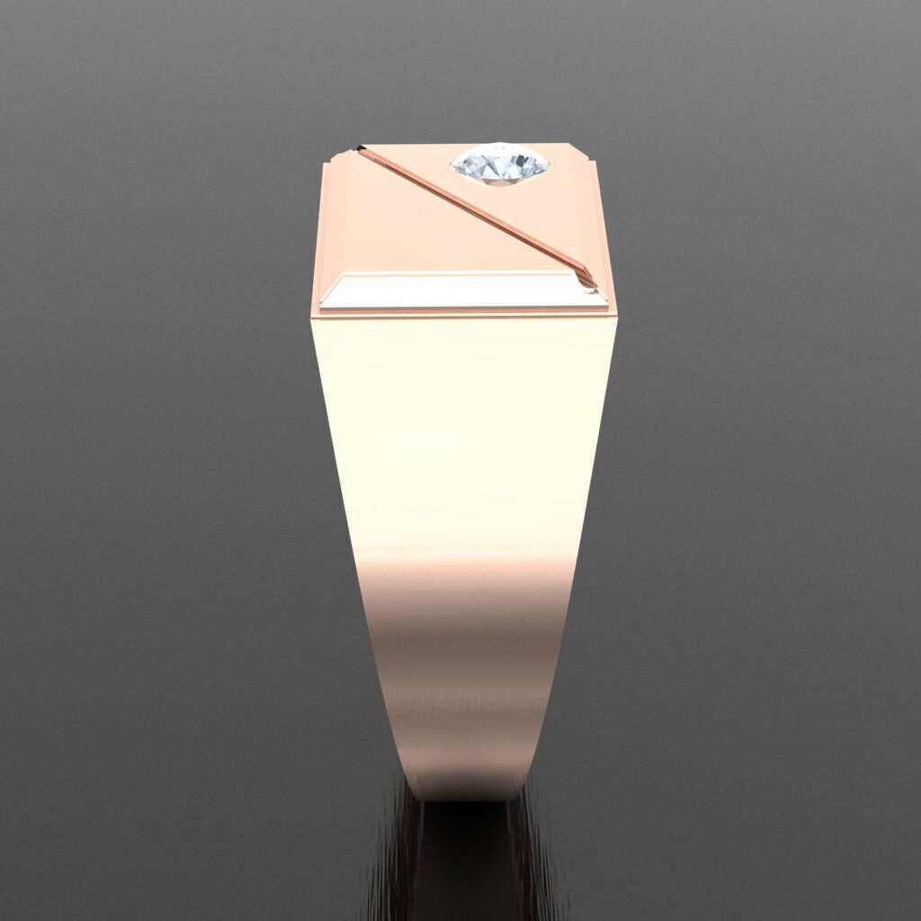 Man Ring New Design 2MR058 3D model_12