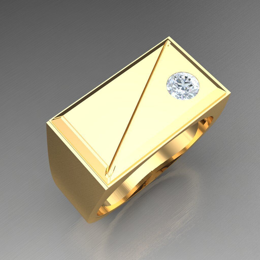 Man Ring New Design 2MR058 3D model_11