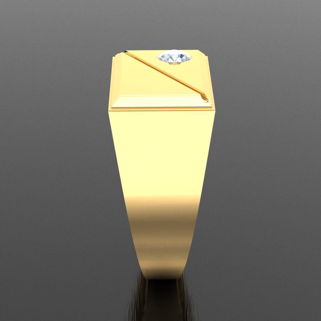 Man Ring New Design 2MR058 3D model_13