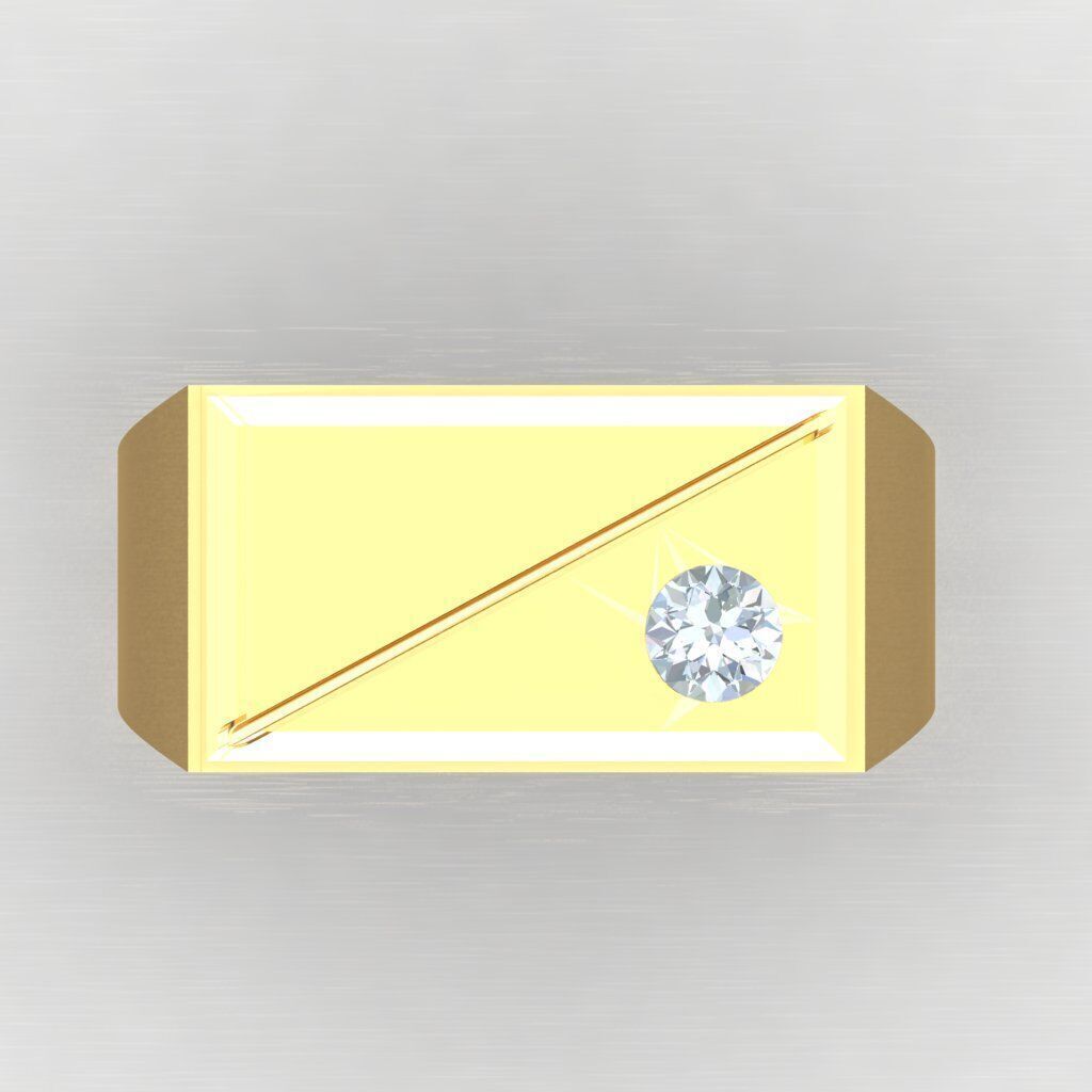 Man Ring New Design 2MR058 3D model_9