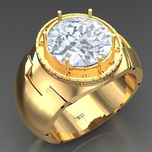 Man Ring New Design 2MR057 3D model