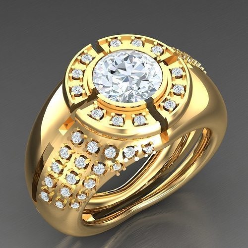 Man Ring New Design 2MR056 3D model