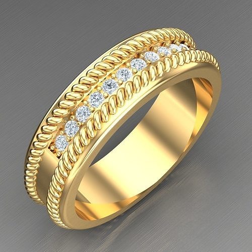 Man Ring New Design 2MR051 3D model