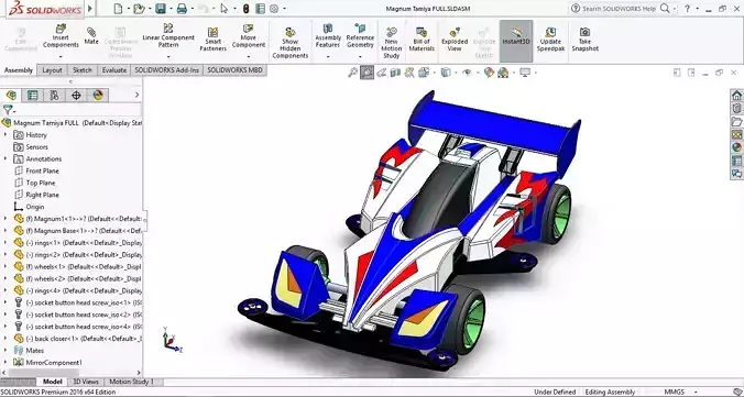 TOY CAR PLAYMOBILE 3D print model
