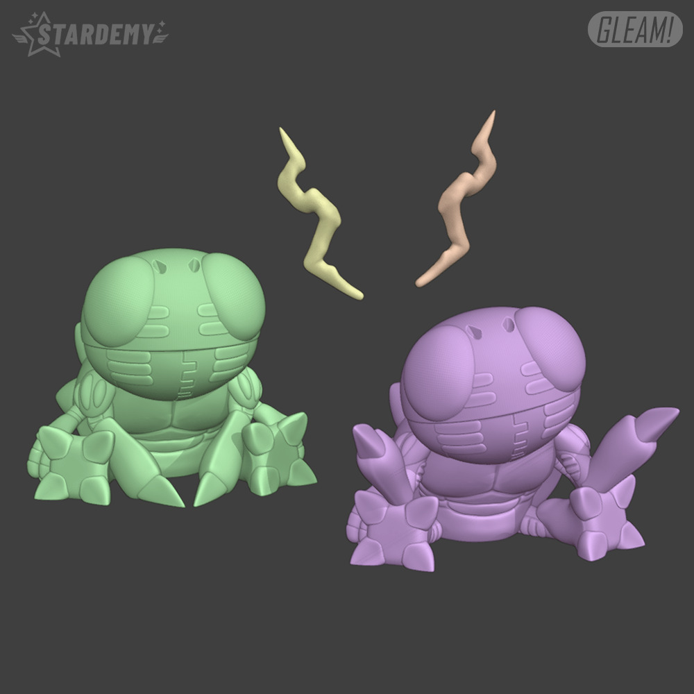 Digimon Collection Chibi 20 models Agumon Gabumon Patamon Tailmo 3D print model_10