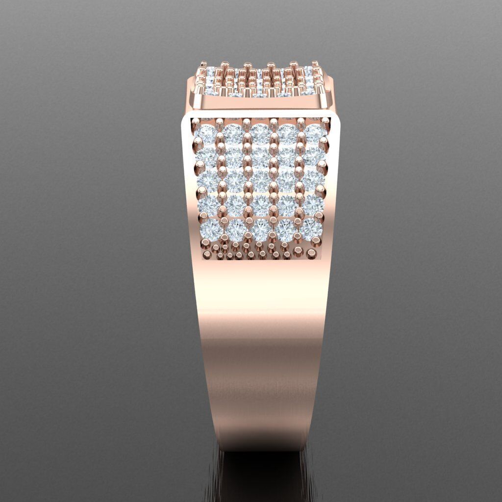 Man Ring New Design 2MR045 3D model_12