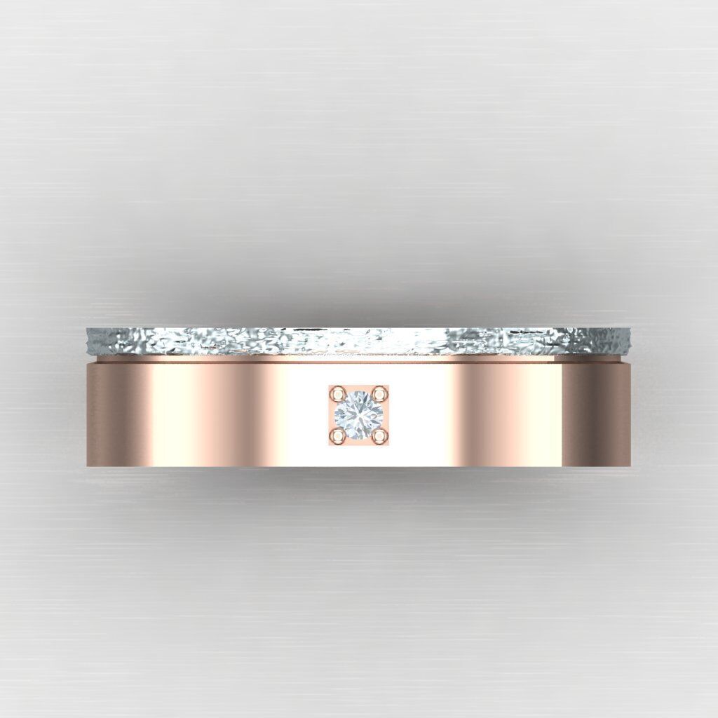 Man Ring New Design 2MR044 3D model_8