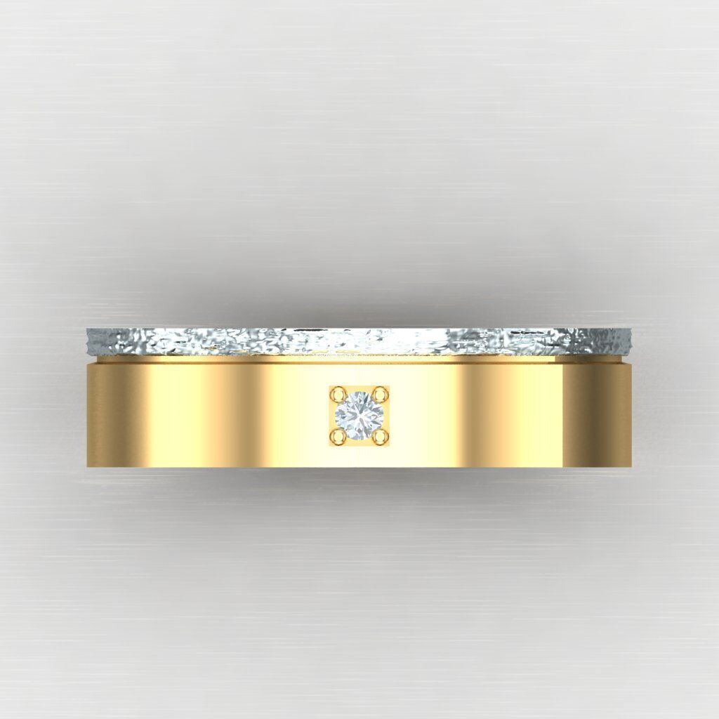 Man Ring New Design 2MR044 3D model_9