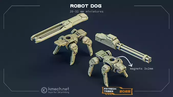 Robot Dog miniature