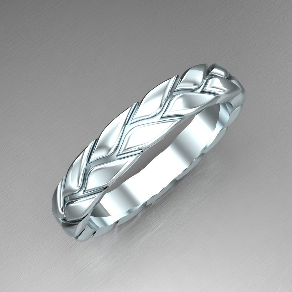 Man Ring New Design 2MR040 3D model_9