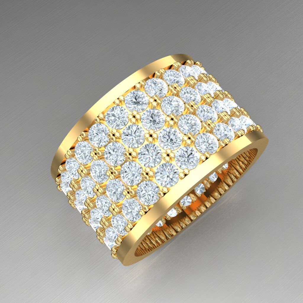 Man Ring New Design 2MR039 3D print model_11