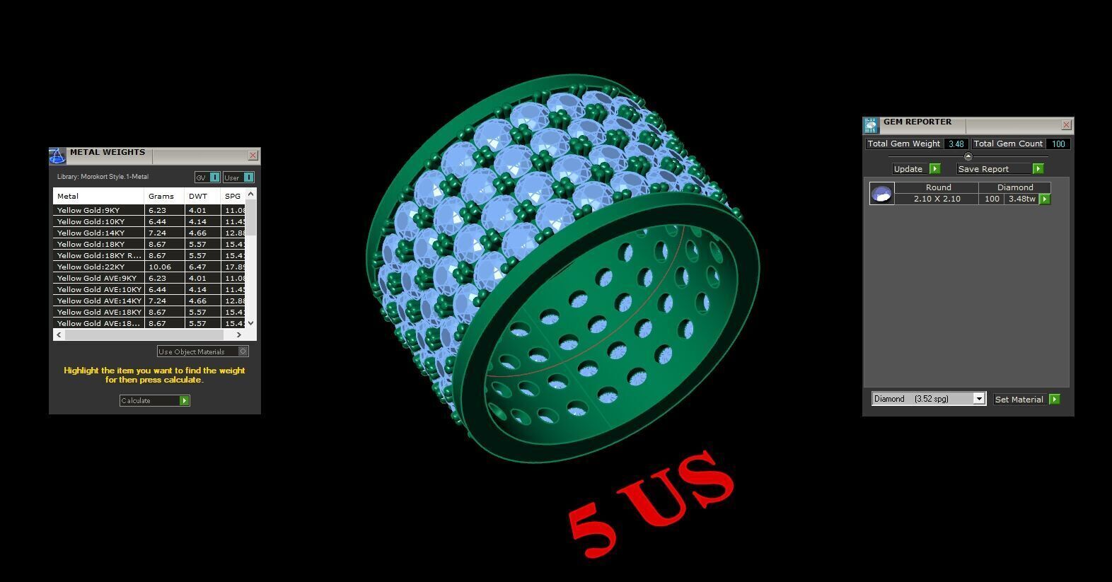 Man Ring New Design 2MR039 3D print model_1