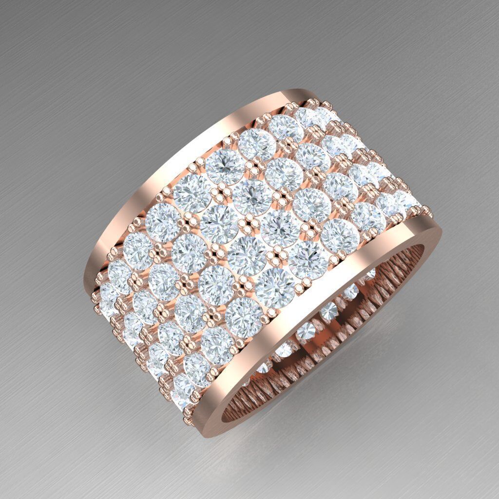 Man Ring New Design 2MR039 3D print model_10