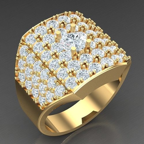 Man Ring New Design 2MR037 3D model