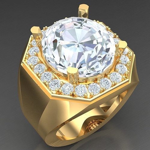 Man Ring New Design 2MR032 3D model