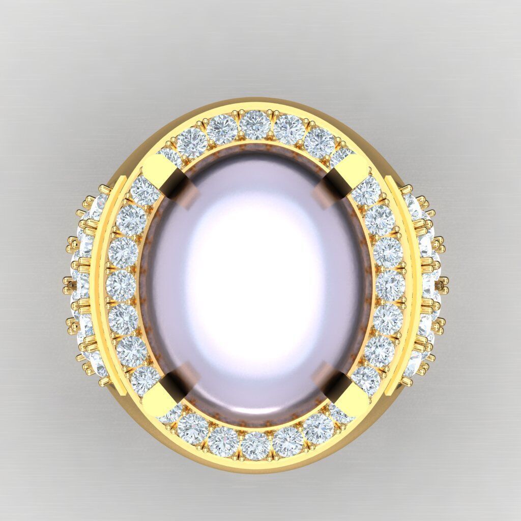 Man Ring New Design 2MR031 3D model_9