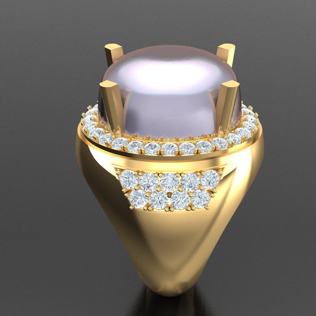 Man Ring New Design 2MR031 3D model_13