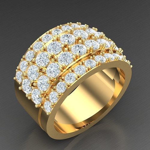 Man Ring New Design 2MR027 3D model