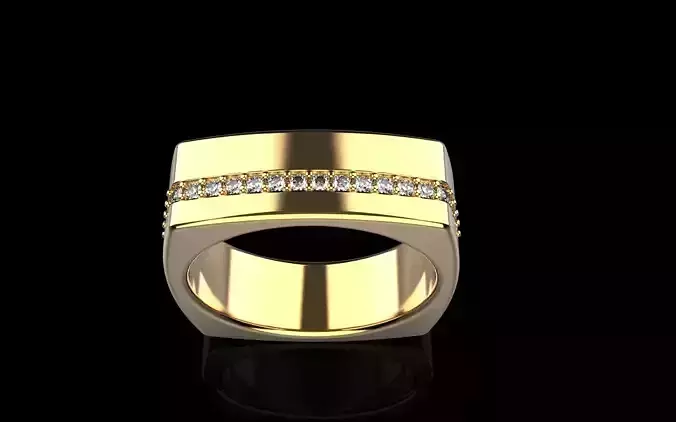 Euro shank wedding ring model 1048