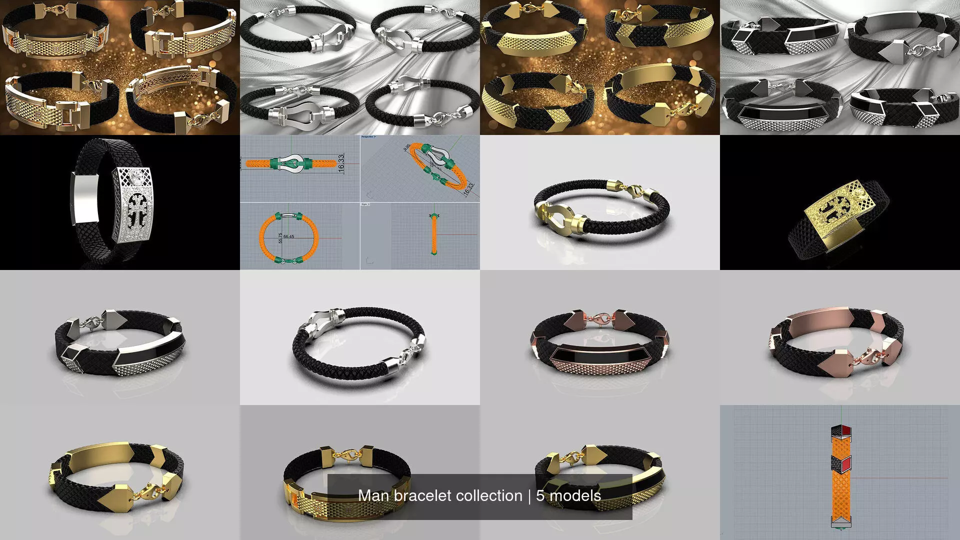 Man bracelet collection _0