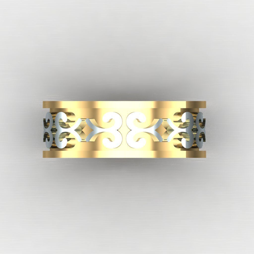 Man Ring New Design 2MR020 3D model_8