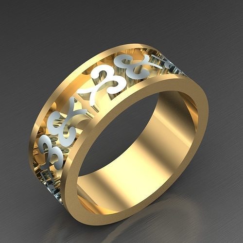 Man Ring New Design 2MR020 3D model