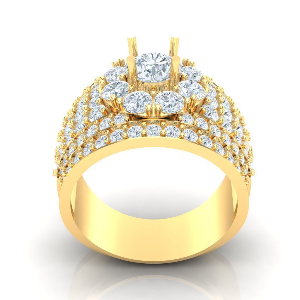 Man Ring New Design 2MR017 3D print model_16