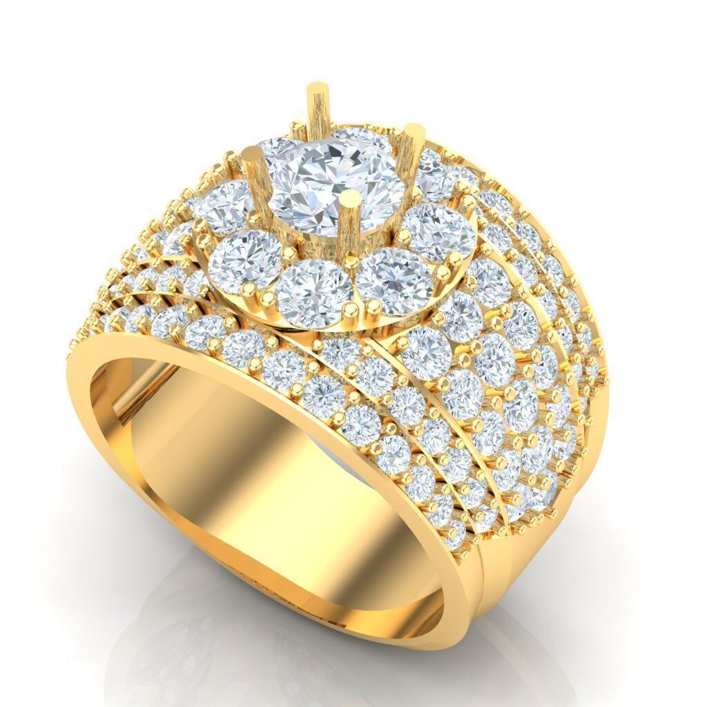 Man Ring New Design 2MR017 3D print model_17