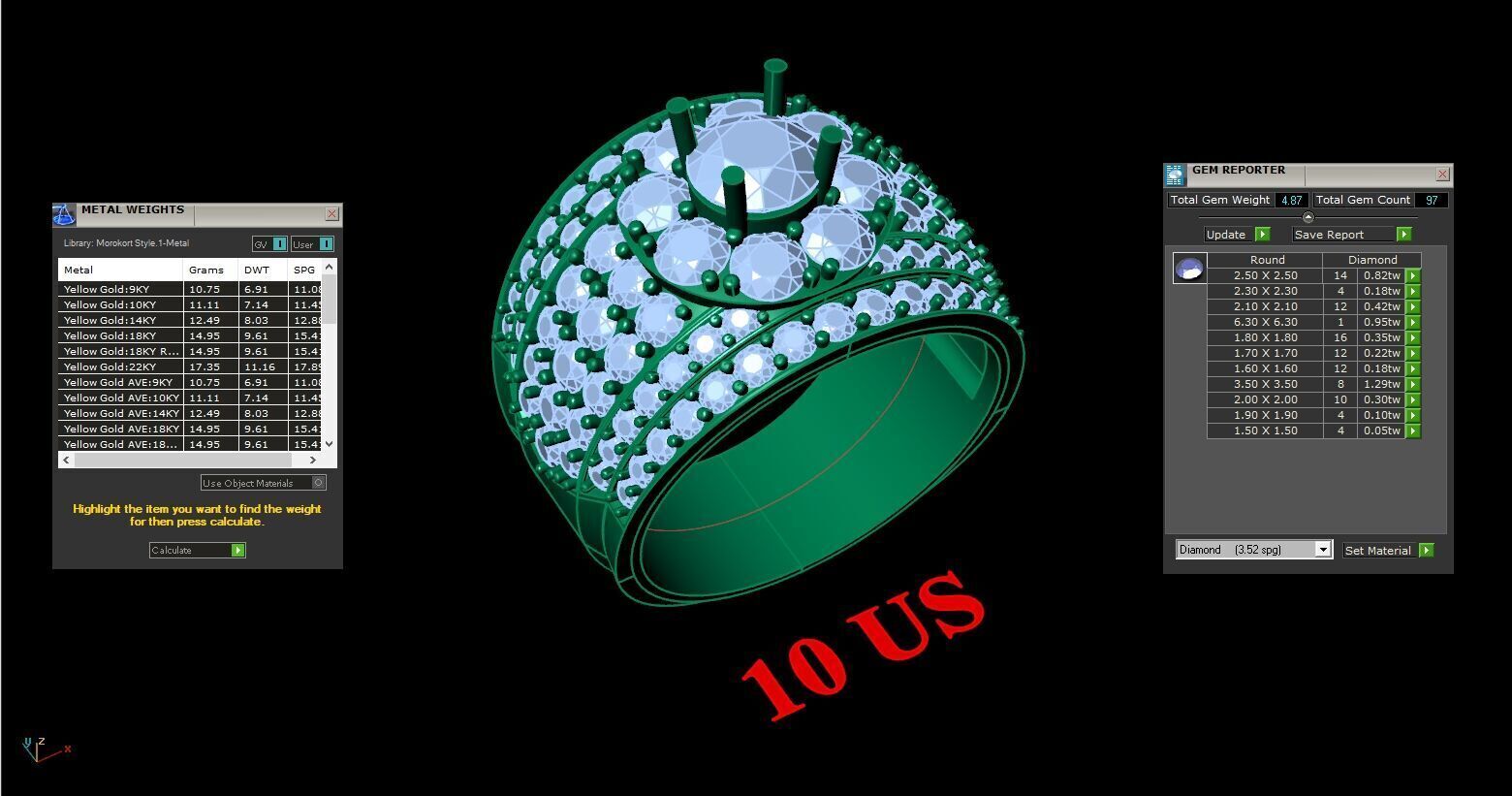 Man Ring New Design 2MR017 3D print model_1