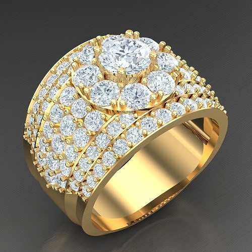 Man Ring New Design 2MR017 3D print model