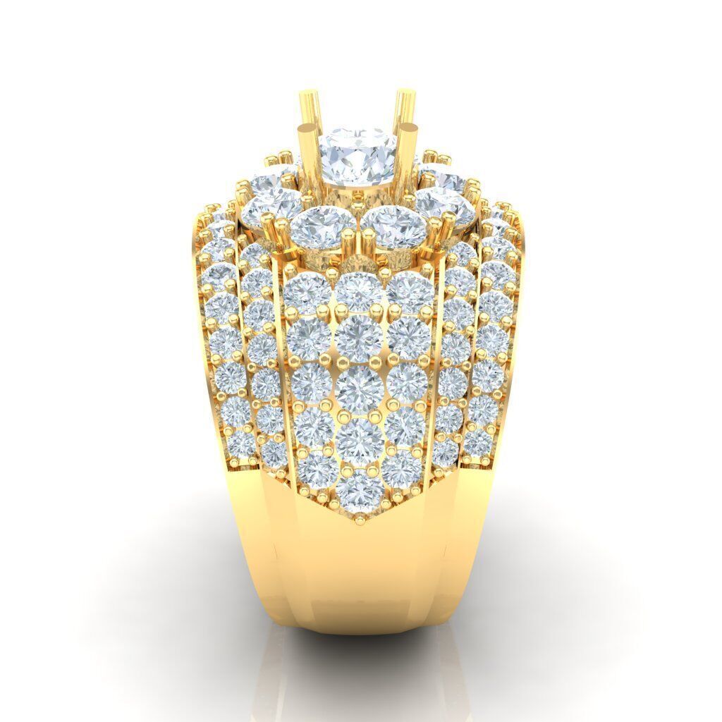 Man Ring New Design 2MR017 3D print model_15