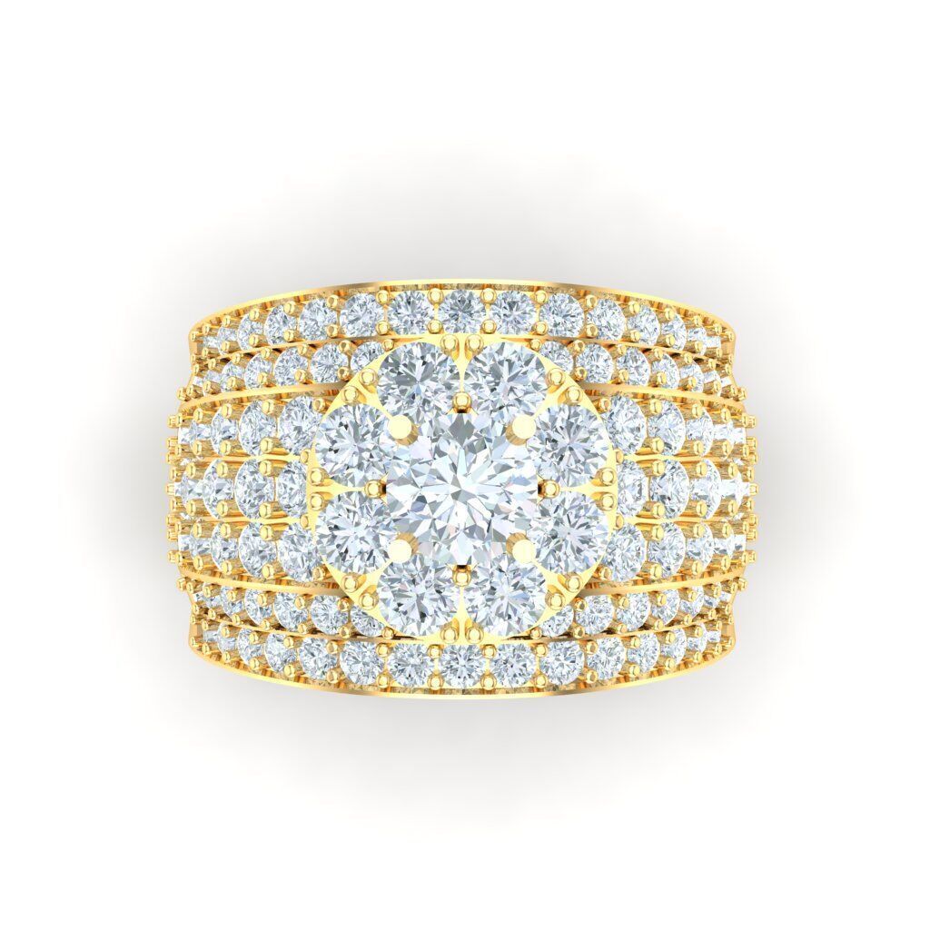 Man Ring New Design 2MR017 3D print model_19