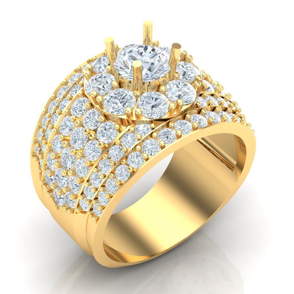 Man Ring New Design 2MR017 3D print model_14