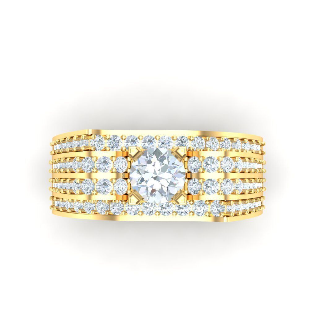 Man Ring New Design 2MR014 3D print model_19