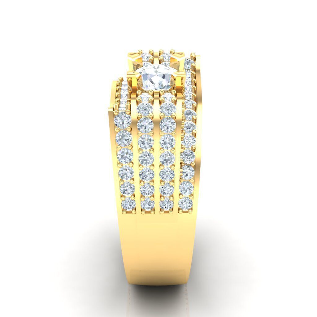 Man Ring New Design 2MR014 3D print model_15