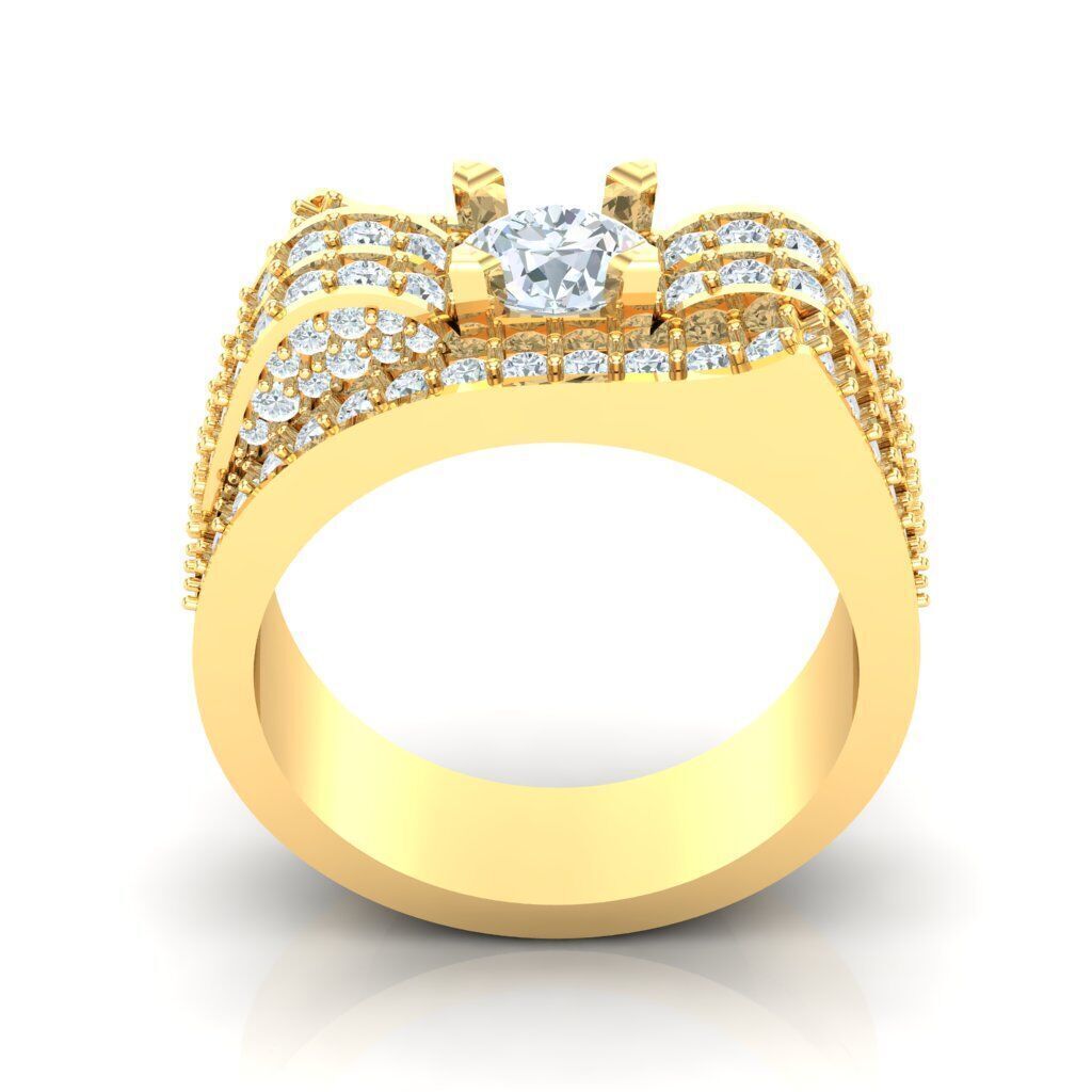 Man Ring New Design 2MR014 3D print model_16