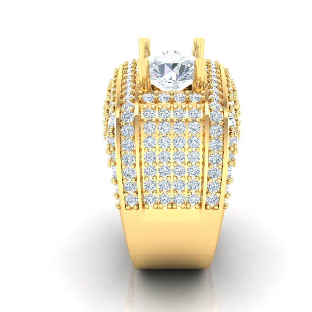 Man Ring New Design 2MR013 3D print model_15