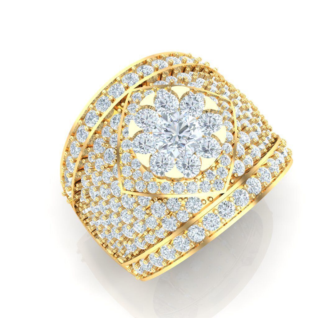 Man Ring New Design 2MR012 3D print model_18