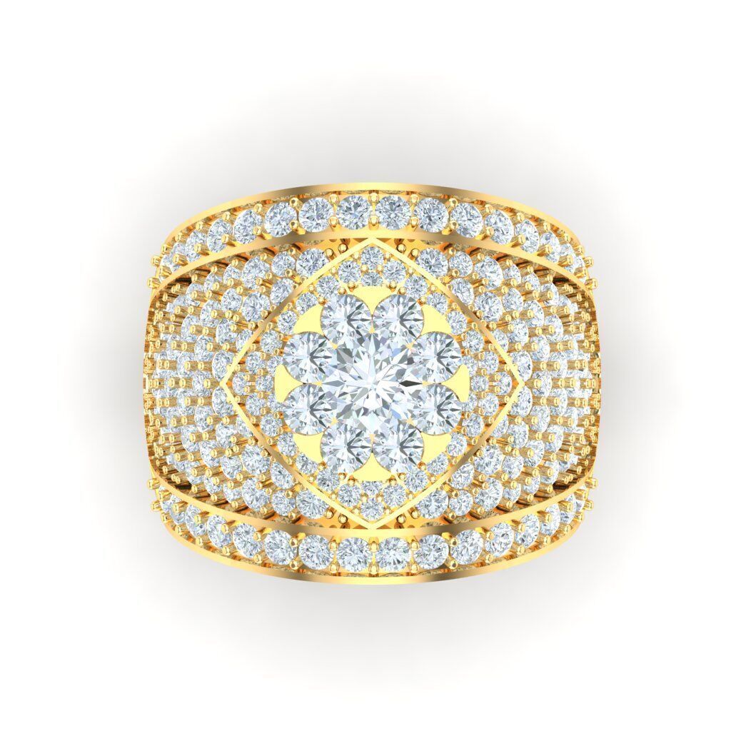 Man Ring New Design 2MR012 3D print model_19