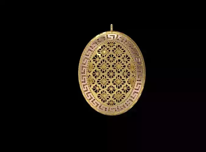 Fusion Gold Pendant RABB13