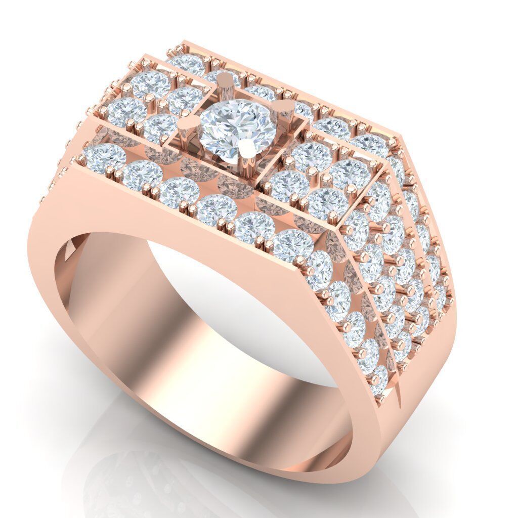 Man Ring New Design 2MR011 3D model_20