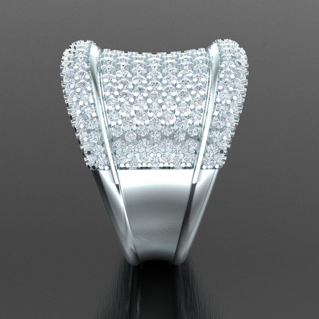 Man Ring New Design 2MR008 3D print model_12